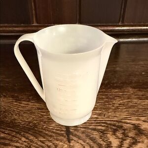 Elegant White Measuring Jug